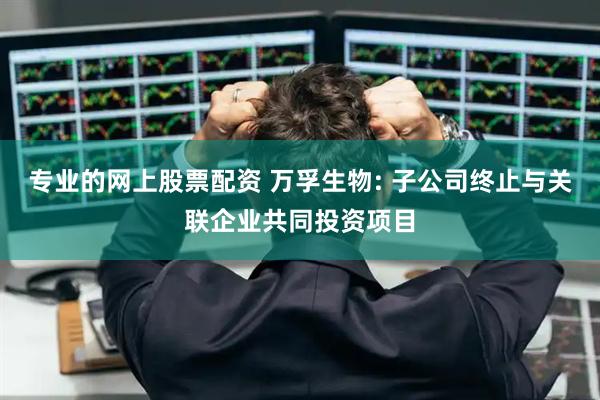专业的网上股票配资 万孚生物: 子公司终止与关联企业共同投资项目